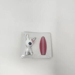 Target Bullseye Dog & Surfboard